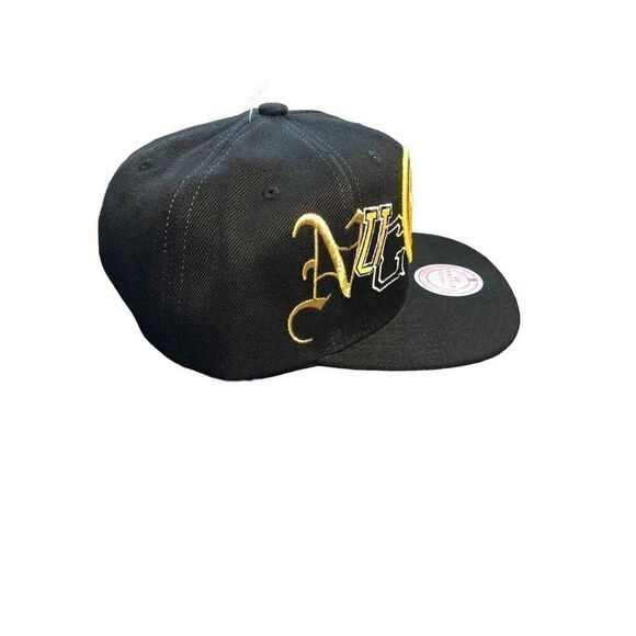 Mitchell & Ness Denver Nuggets Adjustable Snapback Hat Cap One Size - Picture 3 of 4